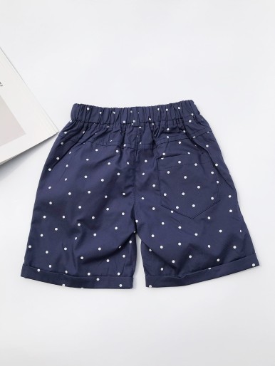 Toddler Boys Polka Dot Shorts