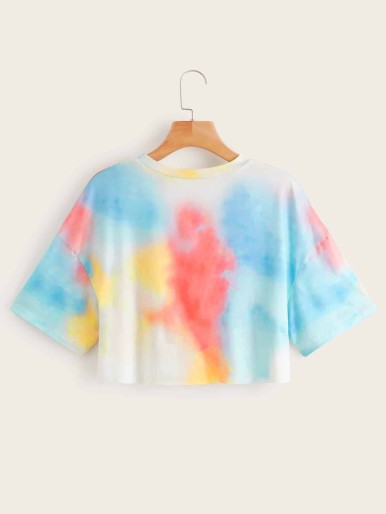 Tie Dye Crop Tee