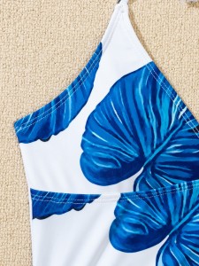 Tropical Random Print Bikini Swimsuit