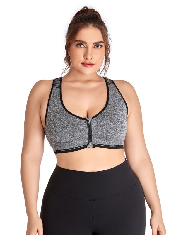 Plus Contrast Binding Bralette