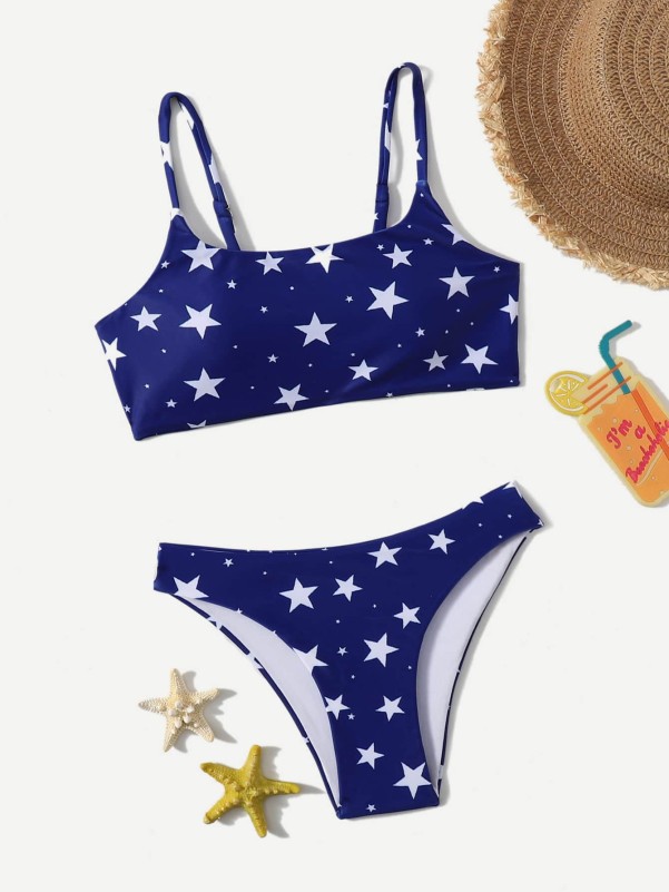 Stars print bikini - Girls