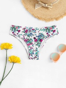 Calico Print Swimming Panty