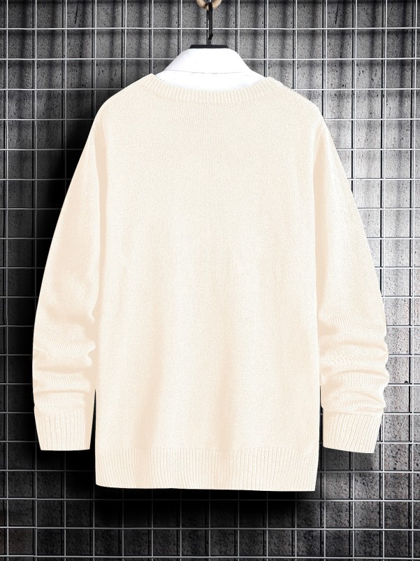 Sweater without sale shirt