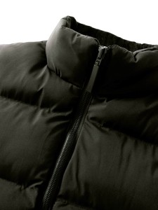 Men Zip Up Funnel Neck Puffer Gilet