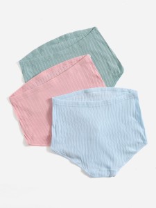 Maternity 3pcs Solid Panty