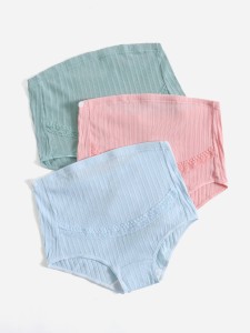 Maternity 3pcs Solid Panty