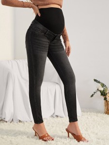 Maternity Wide Waistband Skinny Jeans