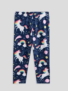 Toddler Girls Unicorn & Rainbow Print Leggings