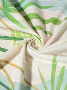 Plant Print Beach Blanket