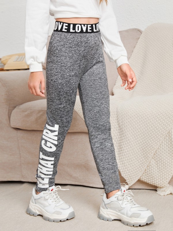 SHEIN Letter Tape Leggings  Outfits with leggings, Leggings are
