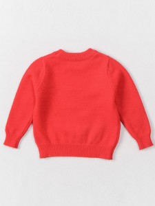 Baby Solid Round Neck Sweater