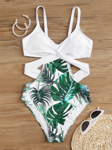 Tropical Twist One Piece Swimsuit