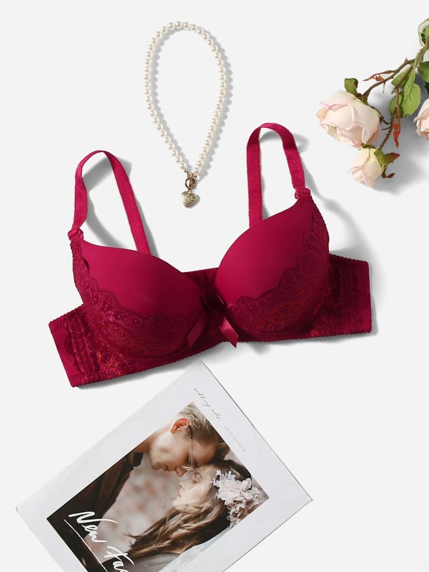 BIN-66-K or L Bralette {Lacey Things} Red Lace Halter Style Bralette –  Curvy Boutique Plus Size Clothing