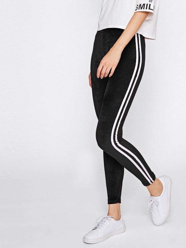 Side Striped Leggings