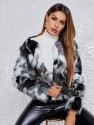 Open Front Fuzzy Coat