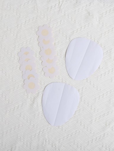 2pack Plus Solid Nipple Cover Set