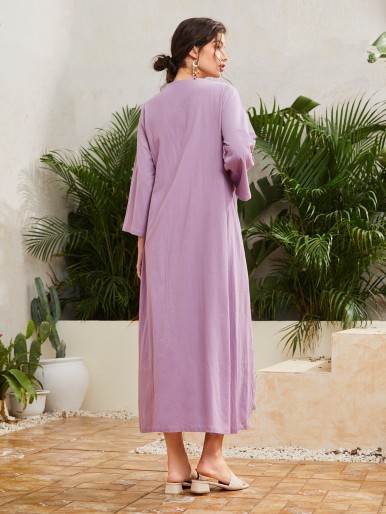 Shirred Waist Cami Dress & Coat