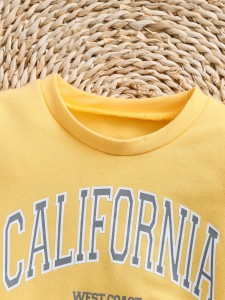 Baby Letter Graphic Sweatshirt