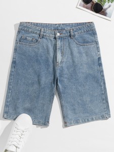 Men Bermuda Denim Shorts