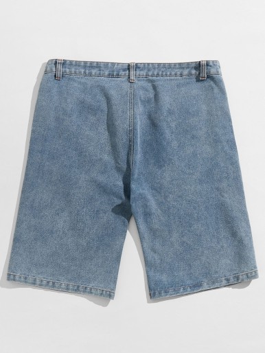 Men Bermuda Denim Shorts