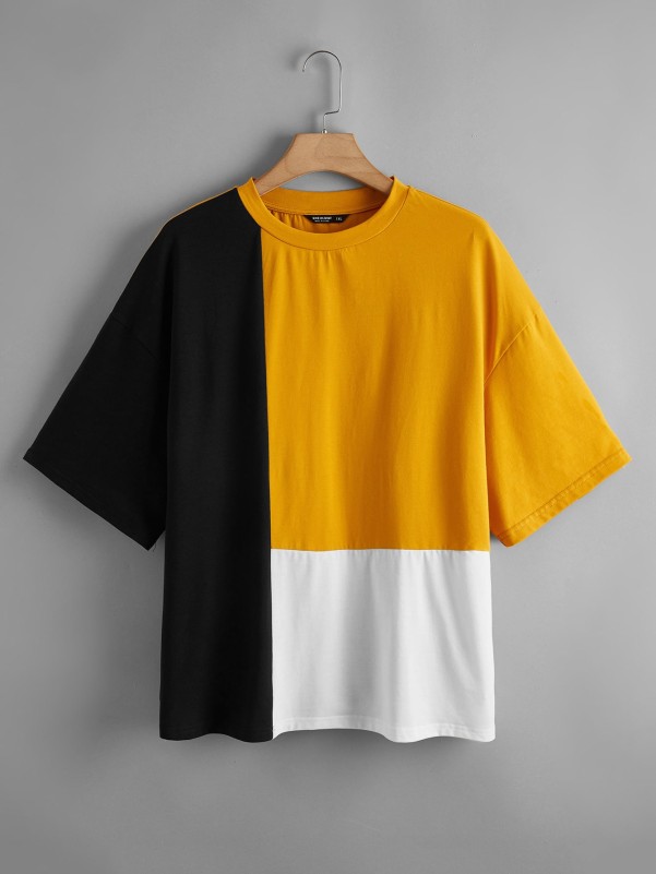 Plus Colorblock Top