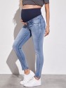 Maternity Wide Waistband Skinny Jeans