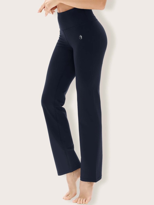 Wide Waistband Sports Pants