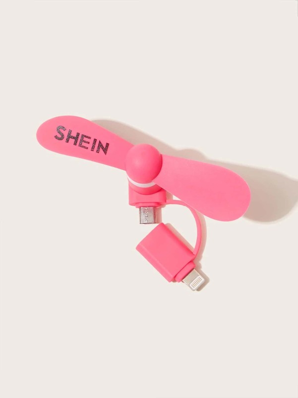 SHEIN Random Portable USB Fan