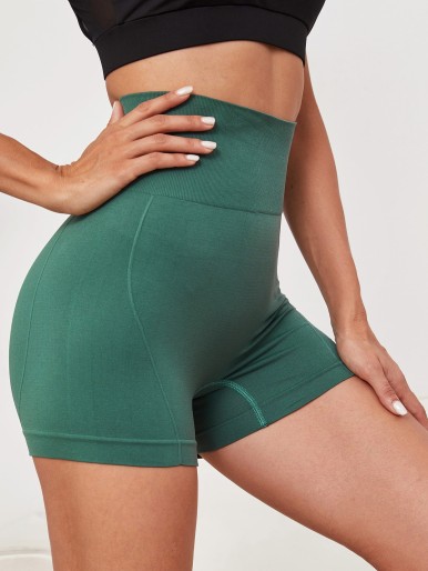 Seamless Active High-Rise Shorts