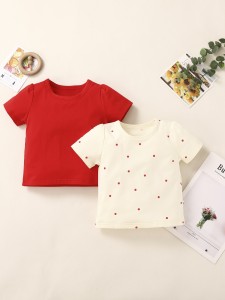 Baby Girl 2pcs Polka Dot Tee