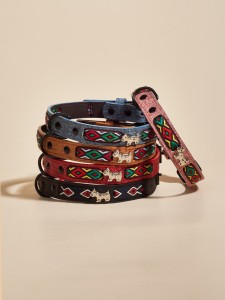 1pc Geometric Pattern Random Color Pet Collar