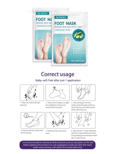 1pair Foot Exfoliator