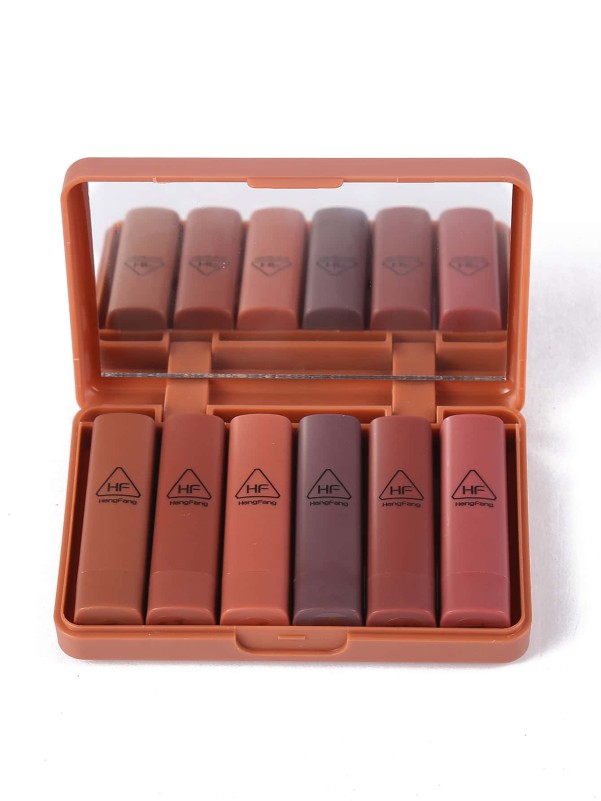 6pcs Matte Lipstick