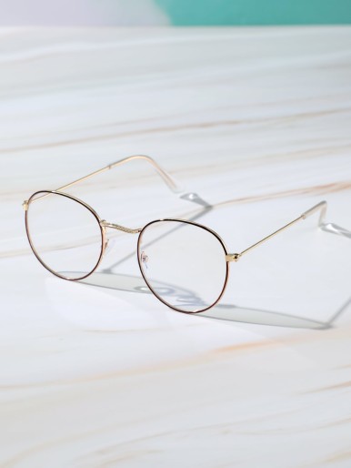 Metal Frame Anti-blue Light Eyeglasses