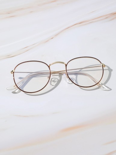 Metal Frame Anti-blue Light Eyeglasses