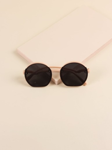 Toddler Kids Geometric Frame Sunglasses