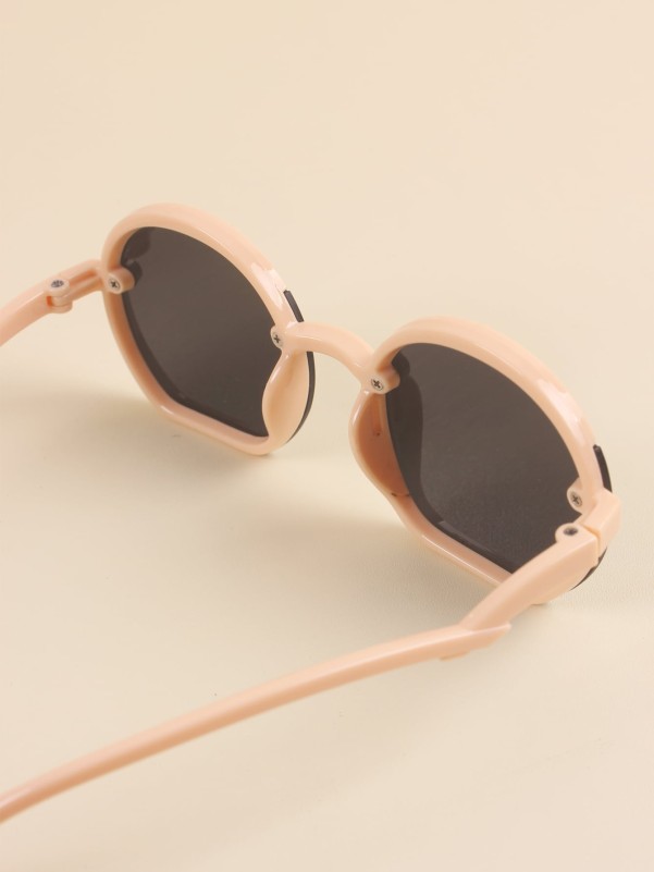 Toddler Kids Geometric Frame Sunglasses