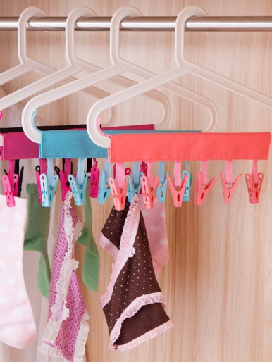 1pc Portable Random Color Hanger