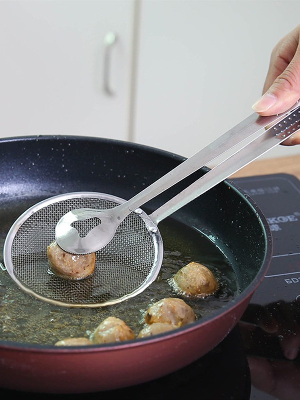 Stainless Steel Colander & Clip Tool