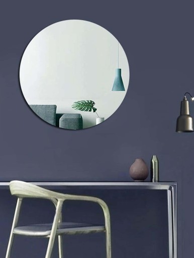 1pc Round Mirror Surface Wall Sticker