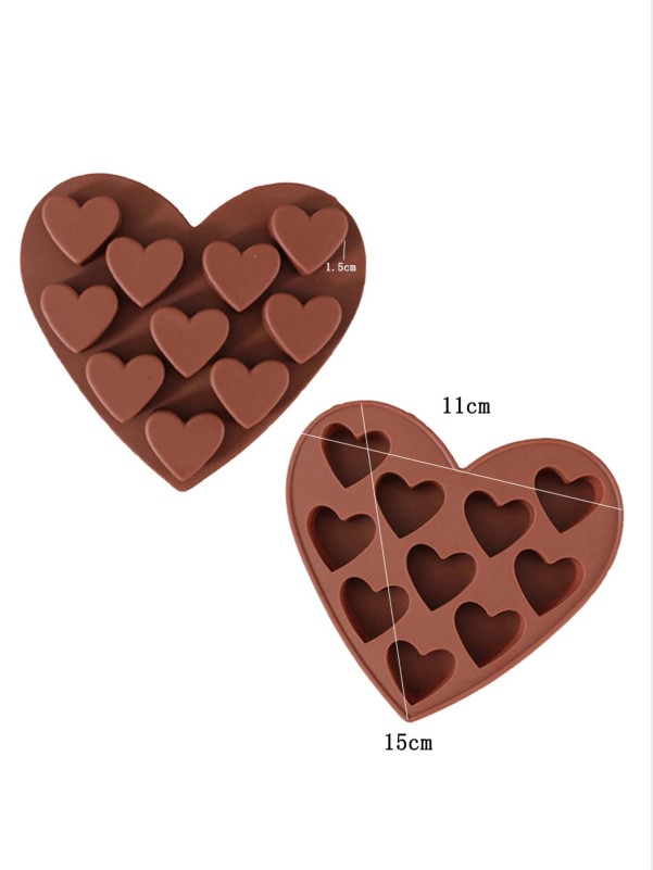 Heart Shaped Chocolate Mold