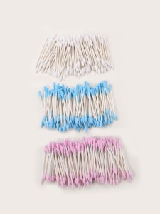 250pcs Random Case Dual-ended Cotton Swab