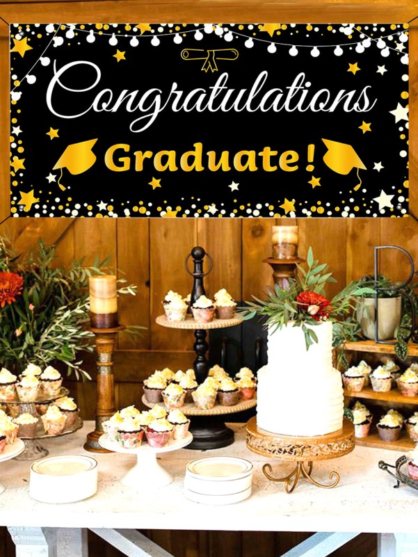 1pc Graduation Decorative Banner