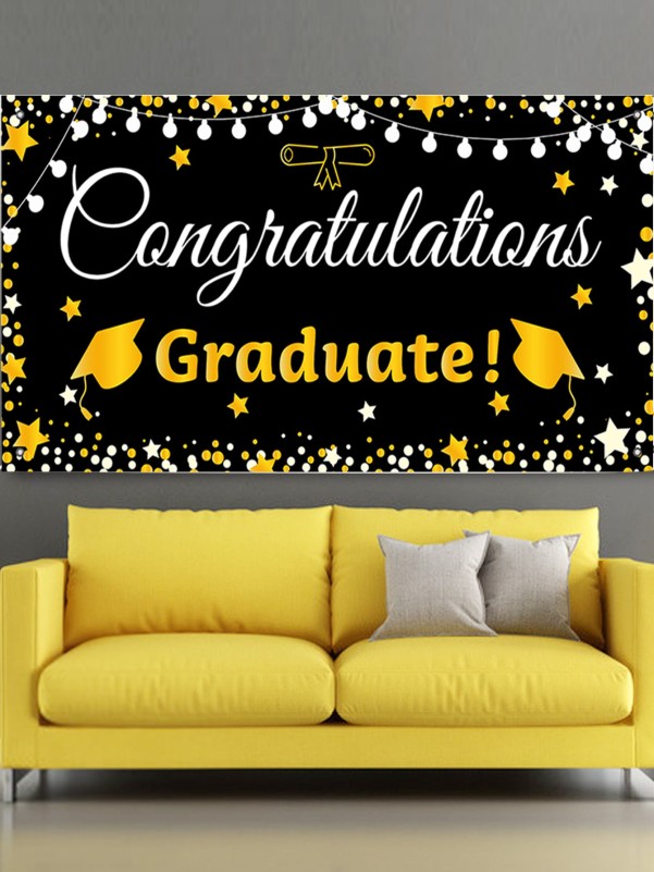 1pc Graduation Decorative Banner