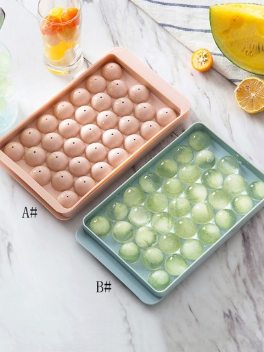 1pc Solid Ice Cube Mold