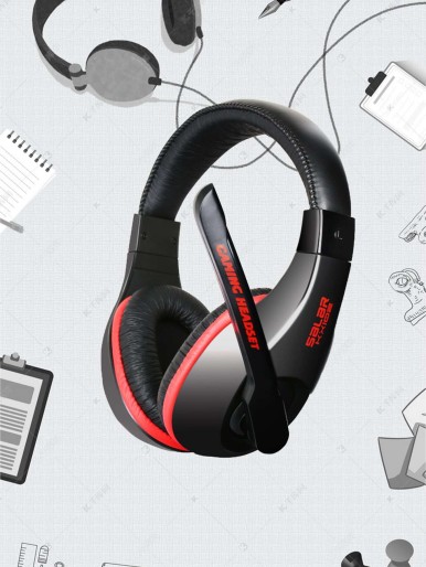 Color Block Wired Gaming Headset