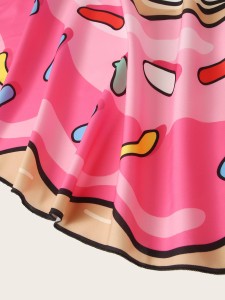 Donuts Print Beach Blanket