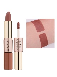 2 In 1 Matte Lip Gloss & Lip Lipstick 02