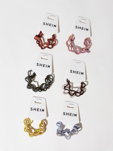 SHEIN Random Color Hair Tie