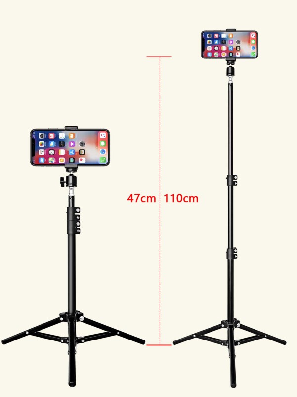 1pc Foldable Phone Tripod Holder